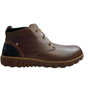 Bogs Casual Chukka Leather Waterproof Boots Shoes Men's 9.5 NWOB $150